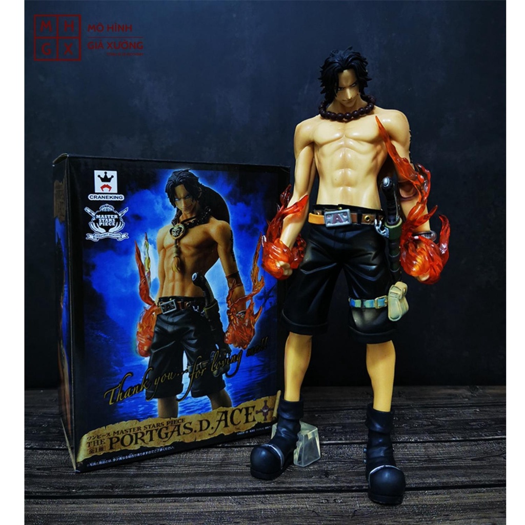 Mô hình One Piece ACE Grandista hàng siêu đẹp cao 27cm trạng thái đứng , figure mô hình one piece , mô hình giá xưởng