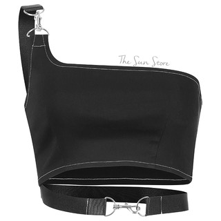 Áo croptop lệch vai