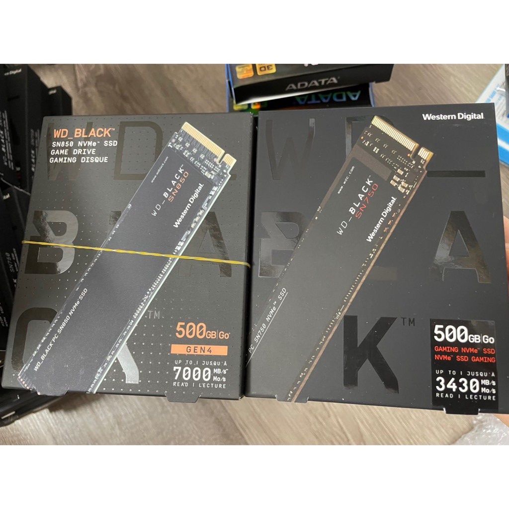 Ổ Cứng SSD 250GB 500GB 1TB WD Black SN750 NVMe M2 PCIe Gen 3 x4 2280 (WDS250G3X0C / WDS500G3X0C) | BigBuy360 - bigbuy360.vn