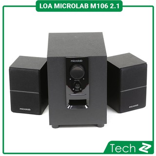 Loa Bluetooth Microlab 2.1 M106 BT Đen