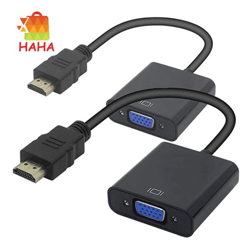 Bộ Chuyển Đổi Hdmi Sang Vga 2 Gói Đen