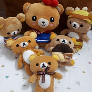 Set gấu bông của Linh Trương