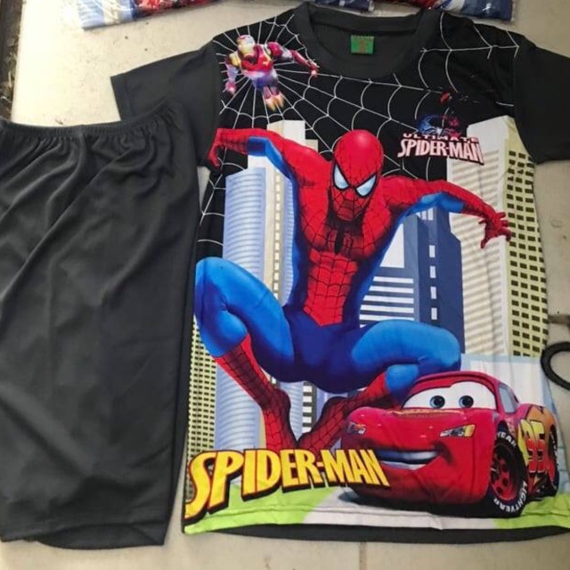 Đồ bộ bé trai siêu nhân