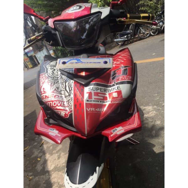 CÁNH GIÓ H2R V2 INDO GẮN CHO EXCITER 150