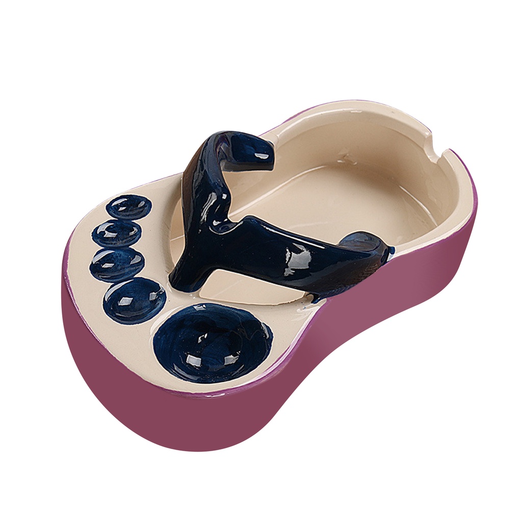 Đĩa Sứ Hình Bàn Chân Chiên Khoai Tây Chiên Cho Nhà Bếp