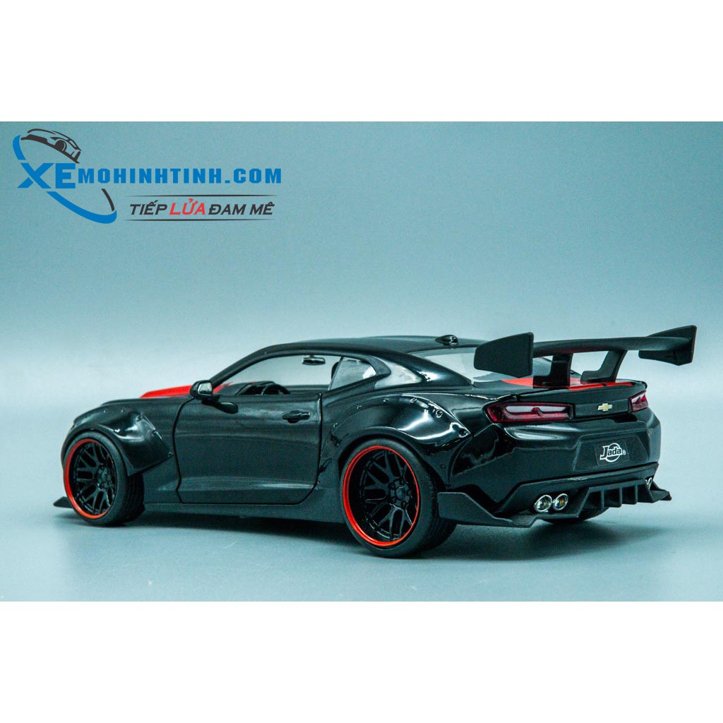 Xe Mô Hình Chevy 2016 Camaro Ss Widebody Gt Wing 1:24 Jada Toys (Đen)