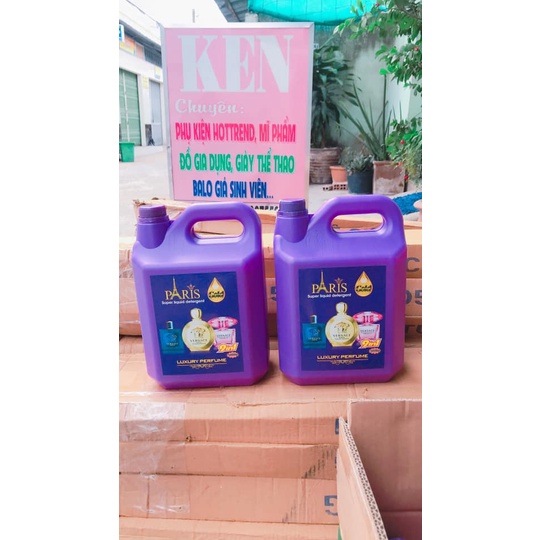 Nước giặt Paris can 5L