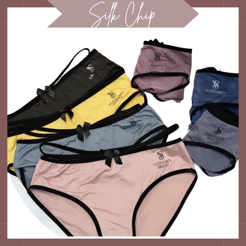 Quần lót nữ thun satin đẹp dây chéo hông sexy gợi cảm quần chip nữ 1682