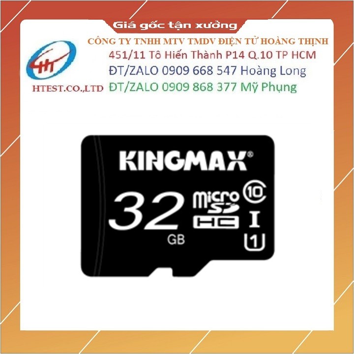 Thẻ Nhớ 32G Kingmax Chính Hãng Bảo Hành 5 NĂM