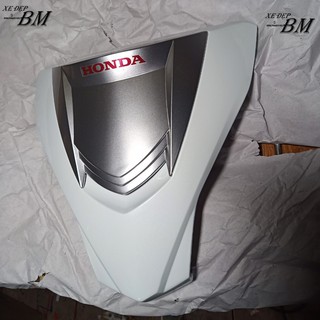 Mặt nạ 2 tầng wave 110 ( màu trắng bạc )