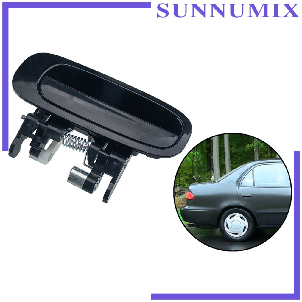 Tay Nắm Cửa Bên Trái Màu Đen Chuyên Dụng Cho 98-02 TOYOTA COROLLA