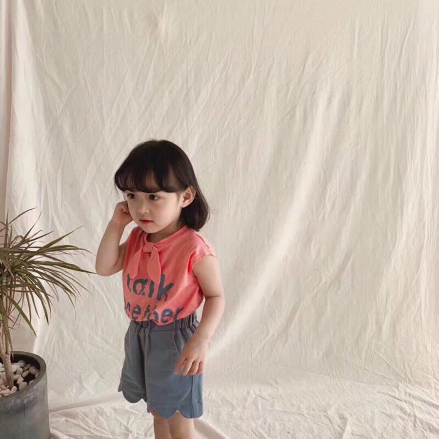 Bộ bé gái size nhỏ - lớn Quảng Châu áo thun quần kaki chất shop đẹp 1 tuổi đến 9 tuổi, từ 14 kg đến 24 kg 02790-02791(2)