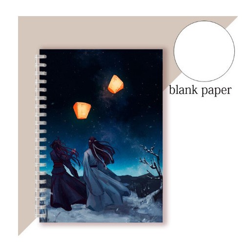 Sổ tay in hình Ma Đạo tổ sư truyện