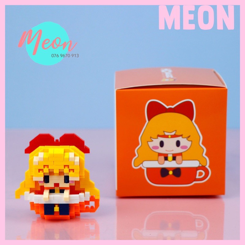 Xếp hình miniblock chibi cute - lego Thuỷ thủ mặt trăng sailor moon size M