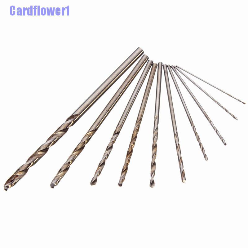 Bộ 11 Mũi Khoan Xoắn Cầm Tay Dùng Làm Đồ Thủ Công