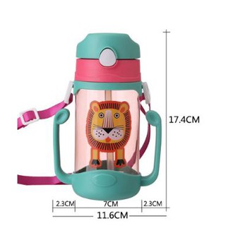 Bình Nước Kèm Ống Hút Cho Bé
