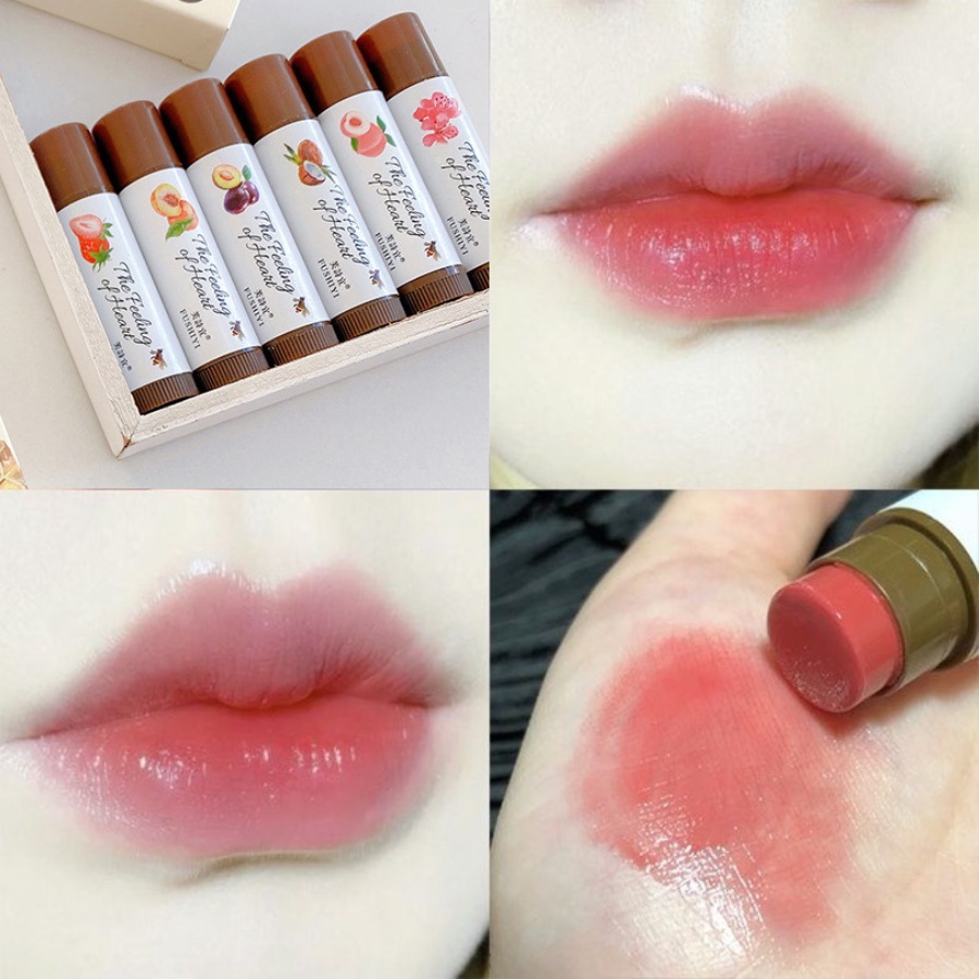 Son dưỡng Fushiyi có màu cấp ẩm giúp môi căng bóng mịn màng Candipop