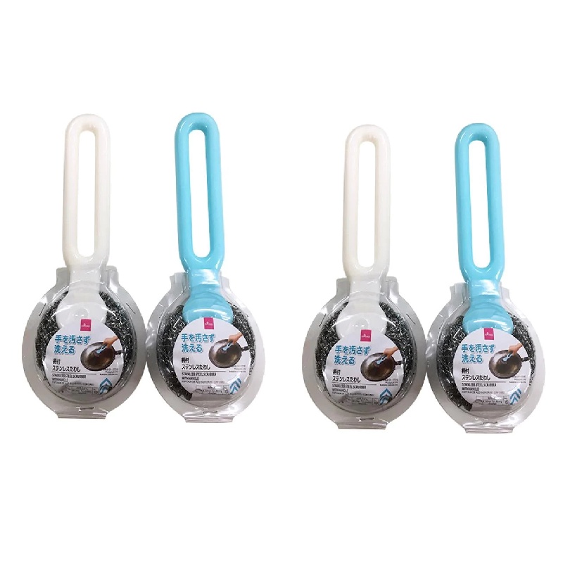 Daiso Cọ Nhôm Chà Rửa Stainless Steel Brush