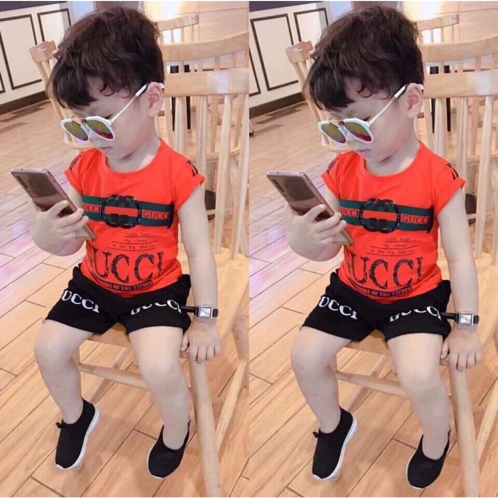 Quần áo trẻ em mùa hè hot nhất năm phong cách cá tính cho bé trai 2 tháng -5 tuổi Chất Cotton