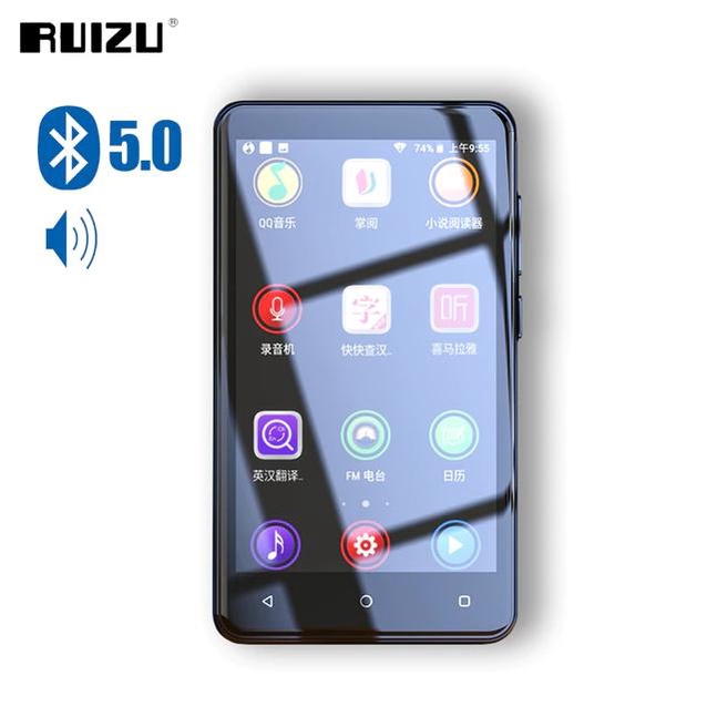 Máy Nghe Nhạc Android MP4 Màn Hình Cảm Ứng 4.0 Inch Kết Nối Bluetooth WiFi Ruizu H11 Bộ Nhớ 16GB