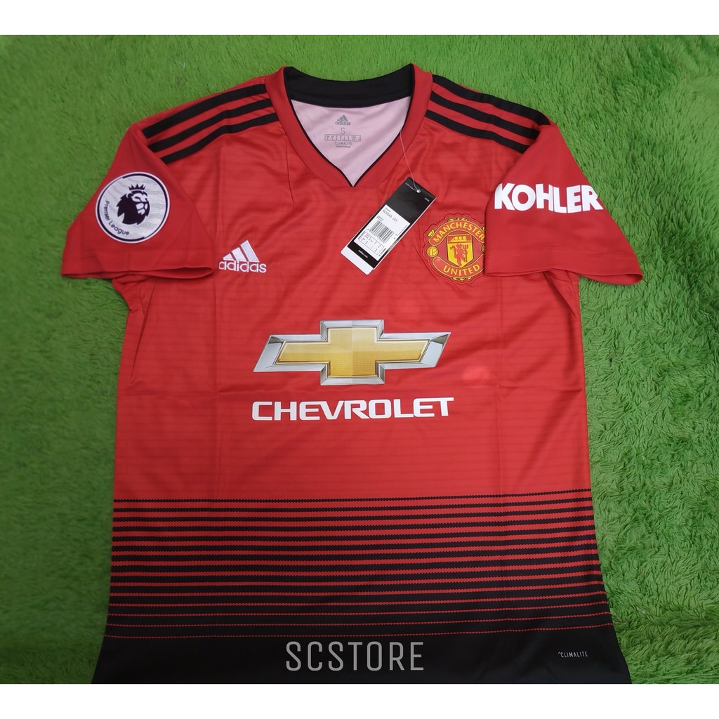 Miếng Dán Patch Toàn Diện Hình Câu Lạc Bộ Bóng Đá Manchester United 2018 / 2019