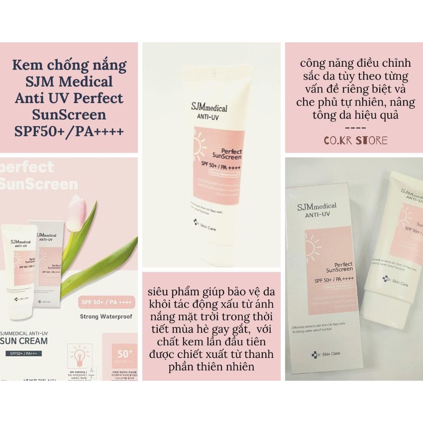 Kem Chống nắng SJM Medical Anti UV Perfect SunScreen