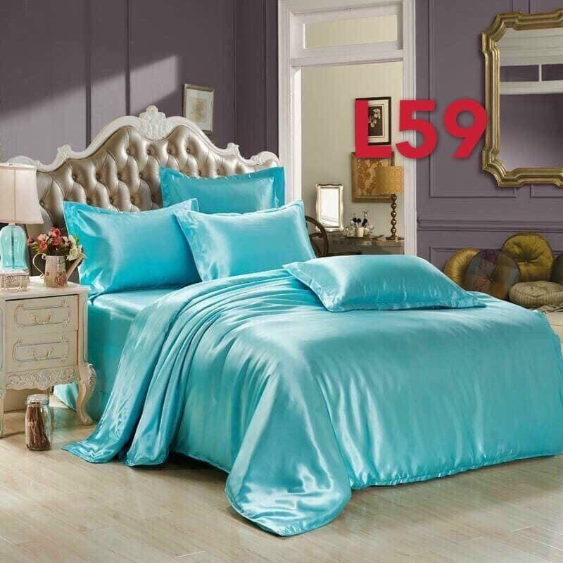 Ga giường, chăn, mền lẻ chất phi lụa mềm mịn thoáng mát tông pastel - LanhNguyenShop