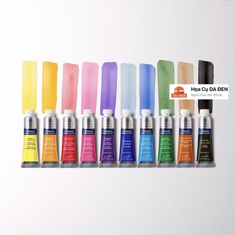 Màu Nước Winsor Newton Cotman Tuýp 5ml