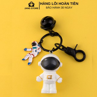 Móc khóa phi hành gia cute Jang Store chất liệu PVC Size 6x6