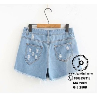 Quần short jean big size (MS 2869)