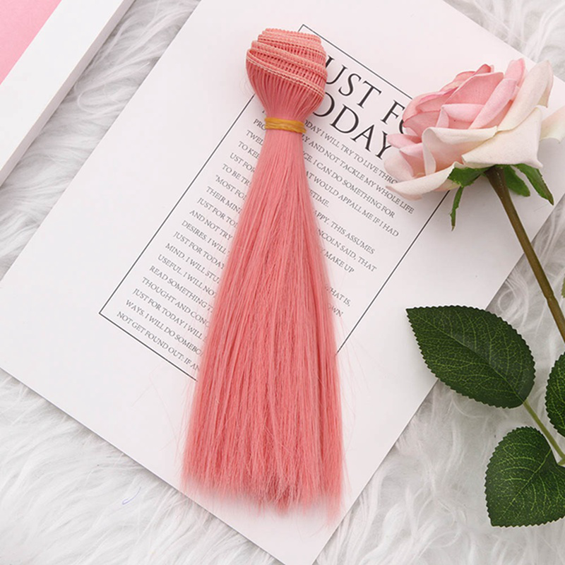 Bhy Bộ Tóc Giả Thẳng Dài Thời Trang Cho Búp Bê Barbie