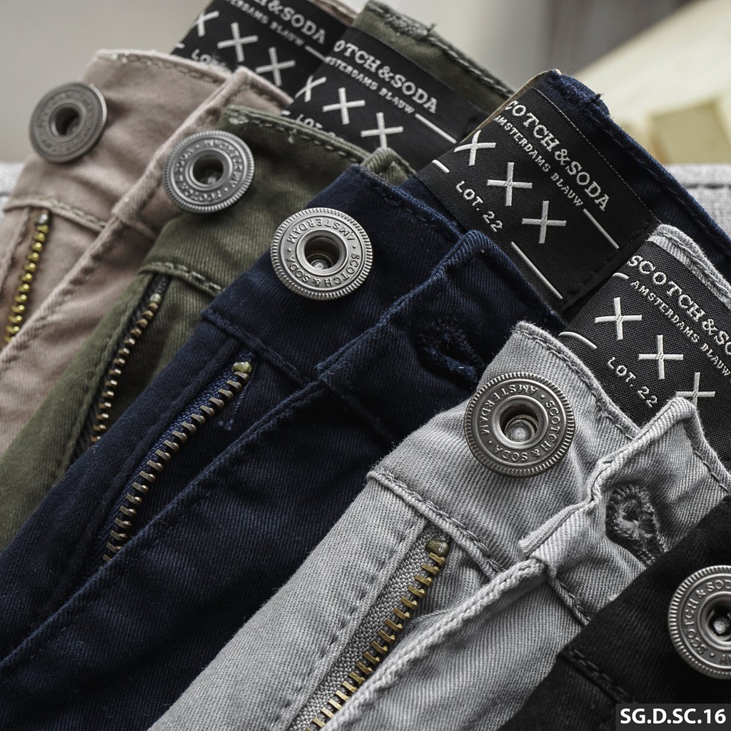 Quần Kaki may túi Jeans Scots-3012 | BigBuy360 - bigbuy360.vn