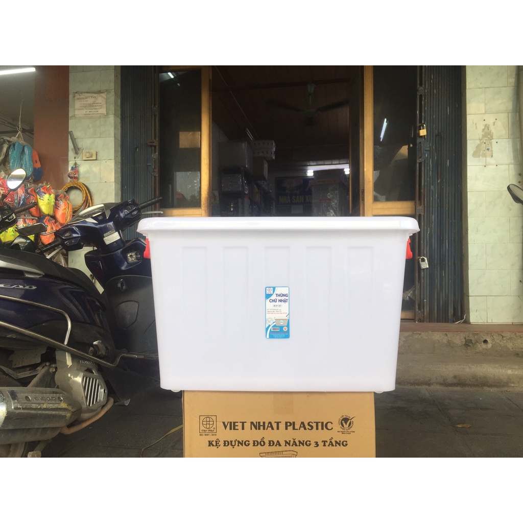 Thùng nhựa, thùng đa năng đựng đồ ✨ FREESHIP ✨ 75L, 85L, 90L Việt Nhật có bánh xe- 5335/5337/5327