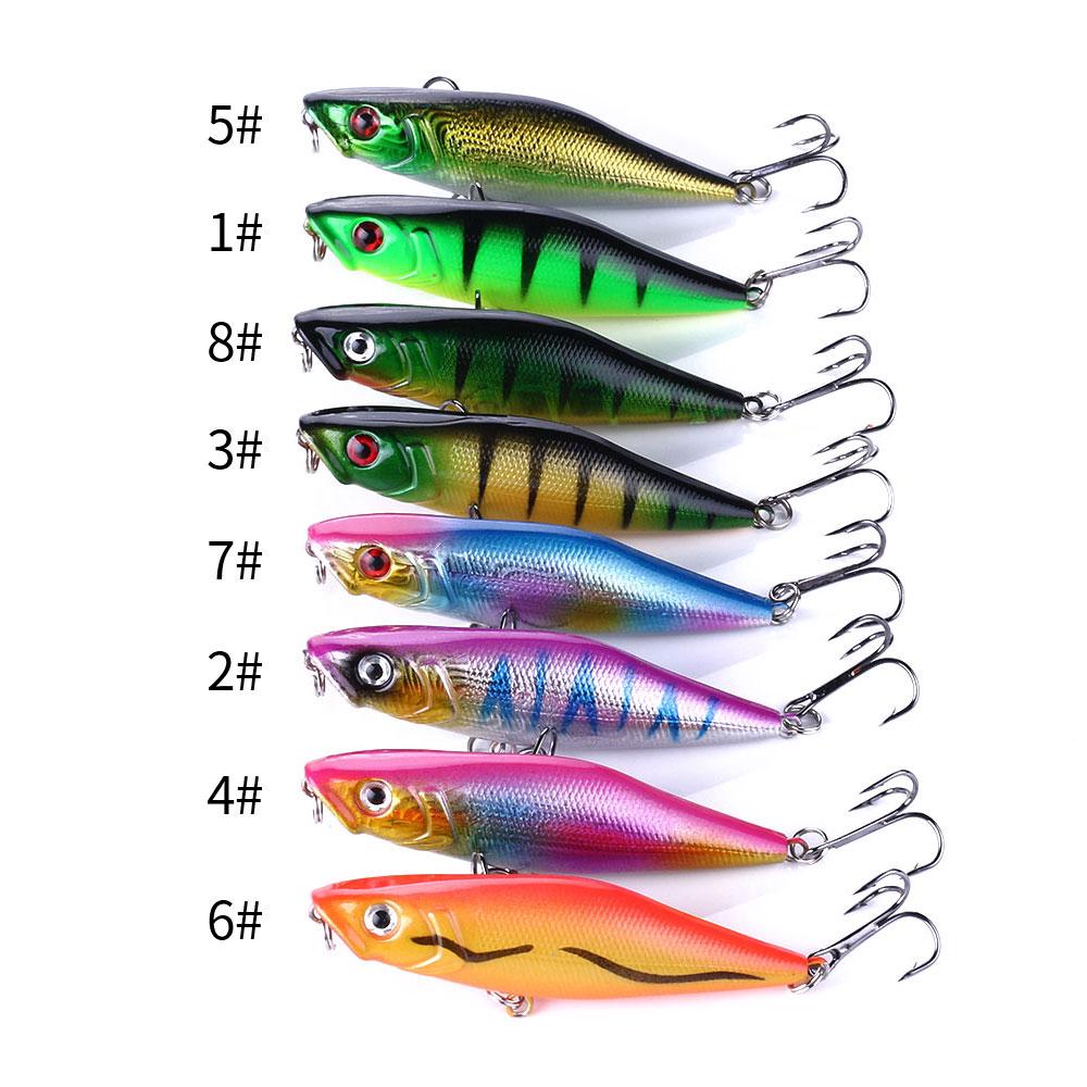 Mồi giả câu cá 1 móc 7.5cm 7.5g