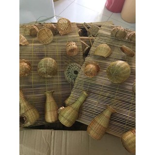 Mành tre dĩ phên 13 món mây tre đan ngẫu nhiên