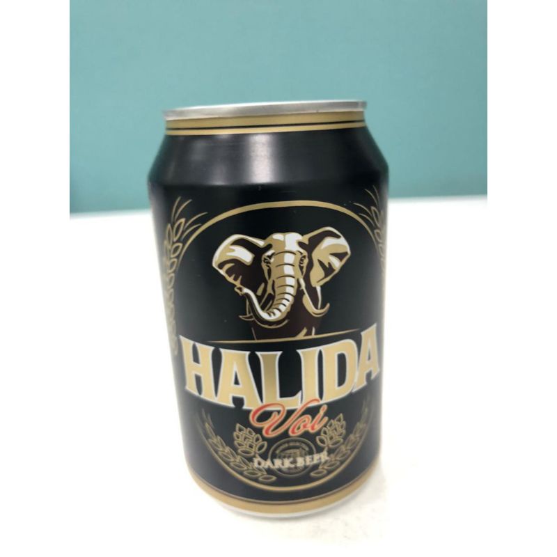 THÙNG BIA HALIDA ĐEN - 330ML/ 24LON