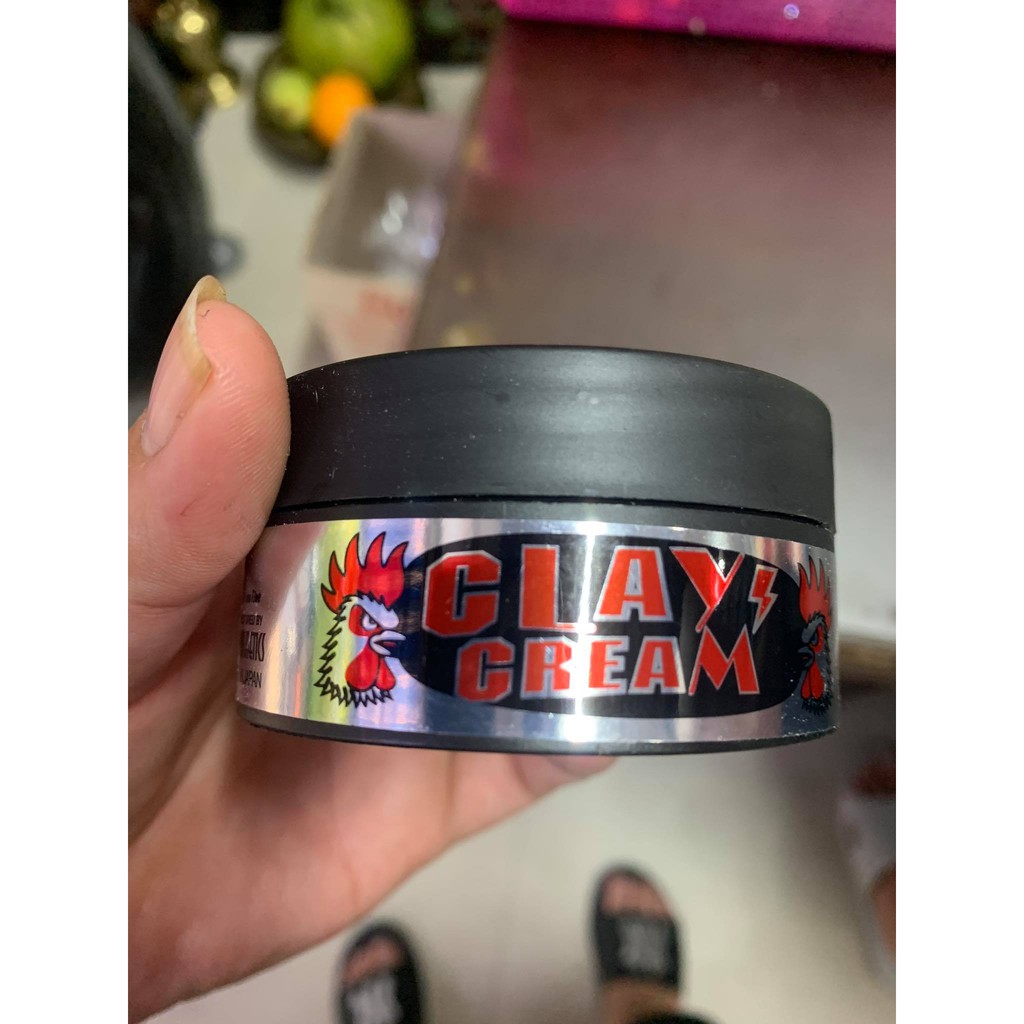 Sáp vuốt tóc con gà Clay Cream Xxtra Hard Nhật Bản 80g