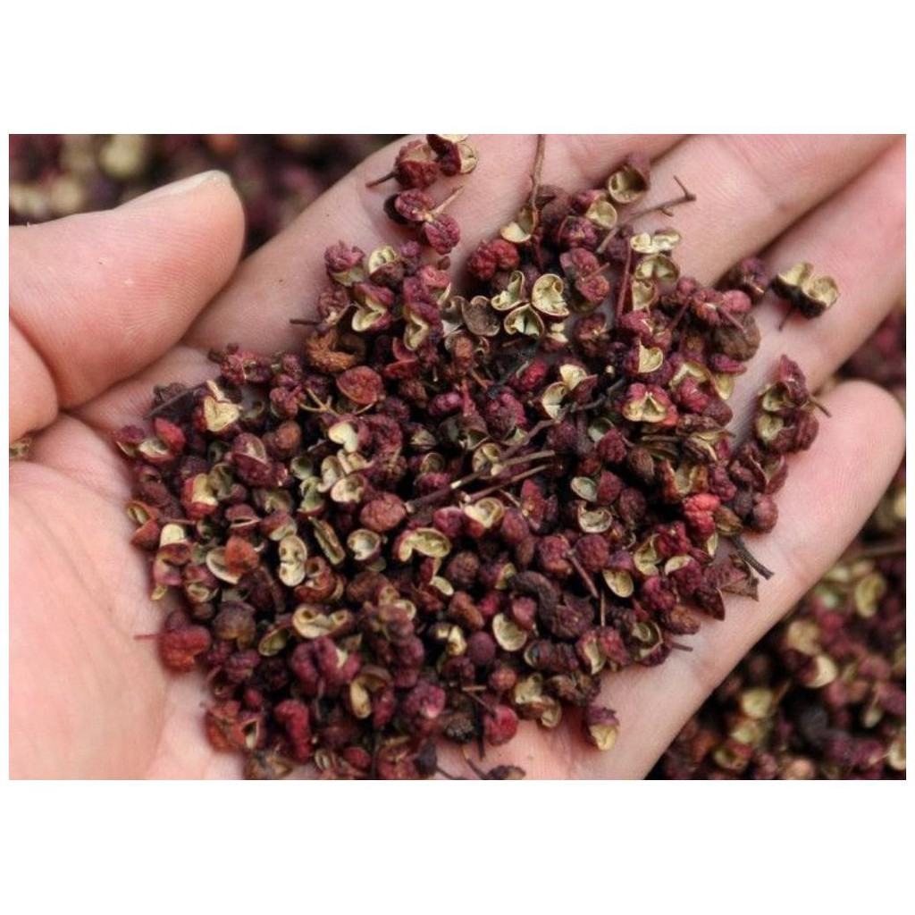 Xuyên Tiêu Đỏ - Hoa Xuyên Tiêu - Hạt Tê 100gr - Sichuan Pepper