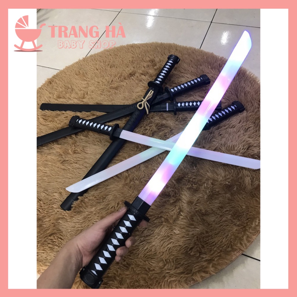 [RẺ VÔ ĐỊCH] Đồ Chơi Kiếm Nhựa Katana - Đồ Chơi Kiếm Katana Nhựa Có Đèn Và Âm Thanh Có Tặng Kèm Pin