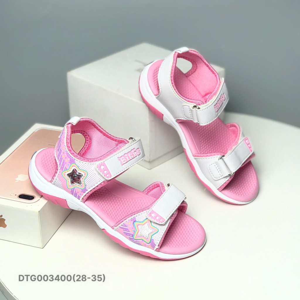 Sandal bé gái BlTIS 28-35 ❤️FREESHIP❤️ Dép quai hậu học sinh hình ngôi sao đế chống trượt DTG003400