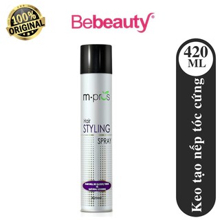 Keo tạo nếp dưỡng tóc m.pros hair styling spay 420ml