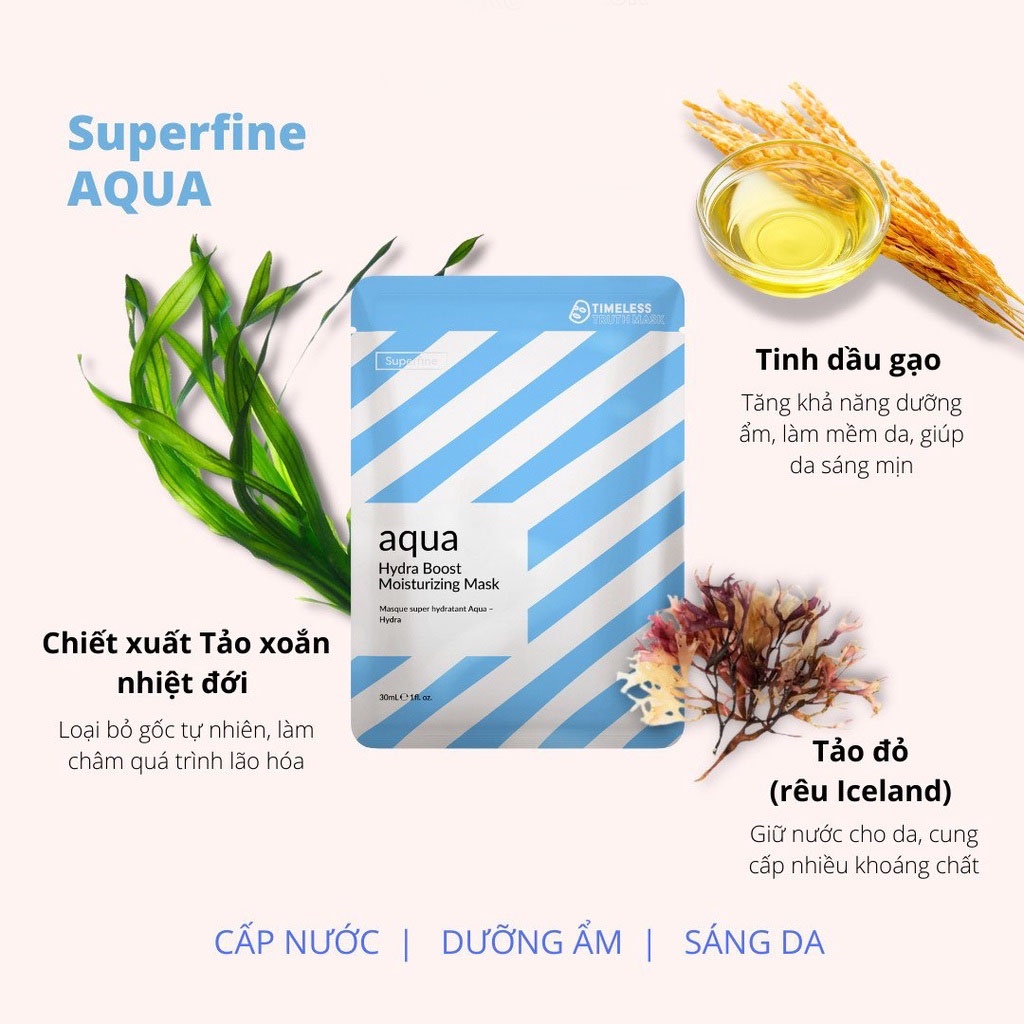 Mặt Nạ Timeless Truth Mask Hydra Boost Moisturizing Cấp Ẩm Tức Thì, Làm Da Căng Mọng 30ml