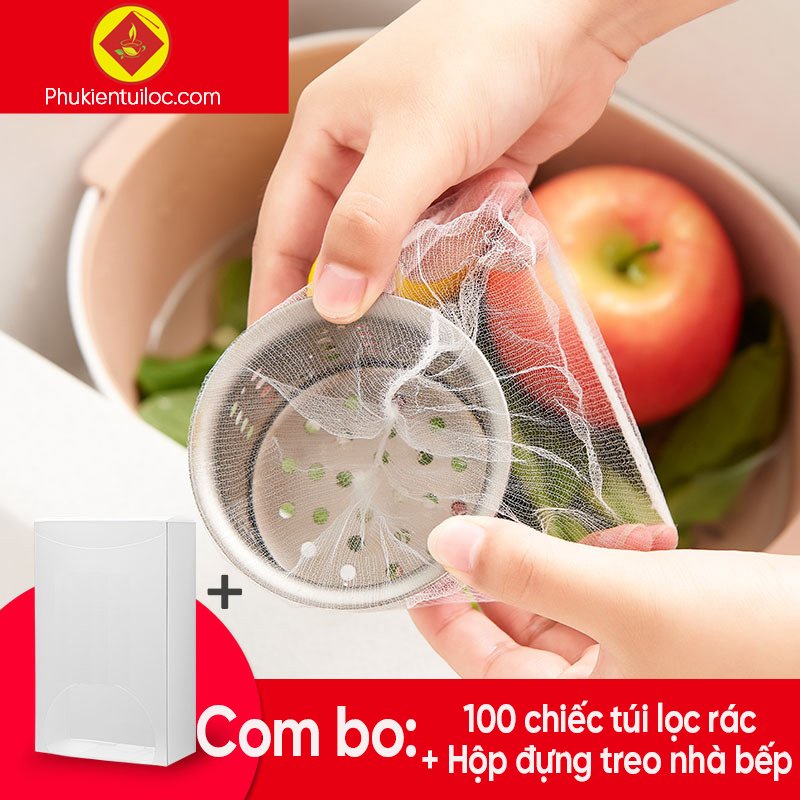 100 Túi Lọc Rác Bồn Rửa Chén Bát❤️FREESHIP❤️-Sản Phẩm Siêu Cao Cấp - Phukientuiloc.com