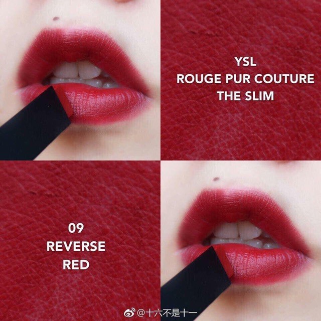 Son YSL The Slim Màu 09 Red Enigma - Đỏ đất