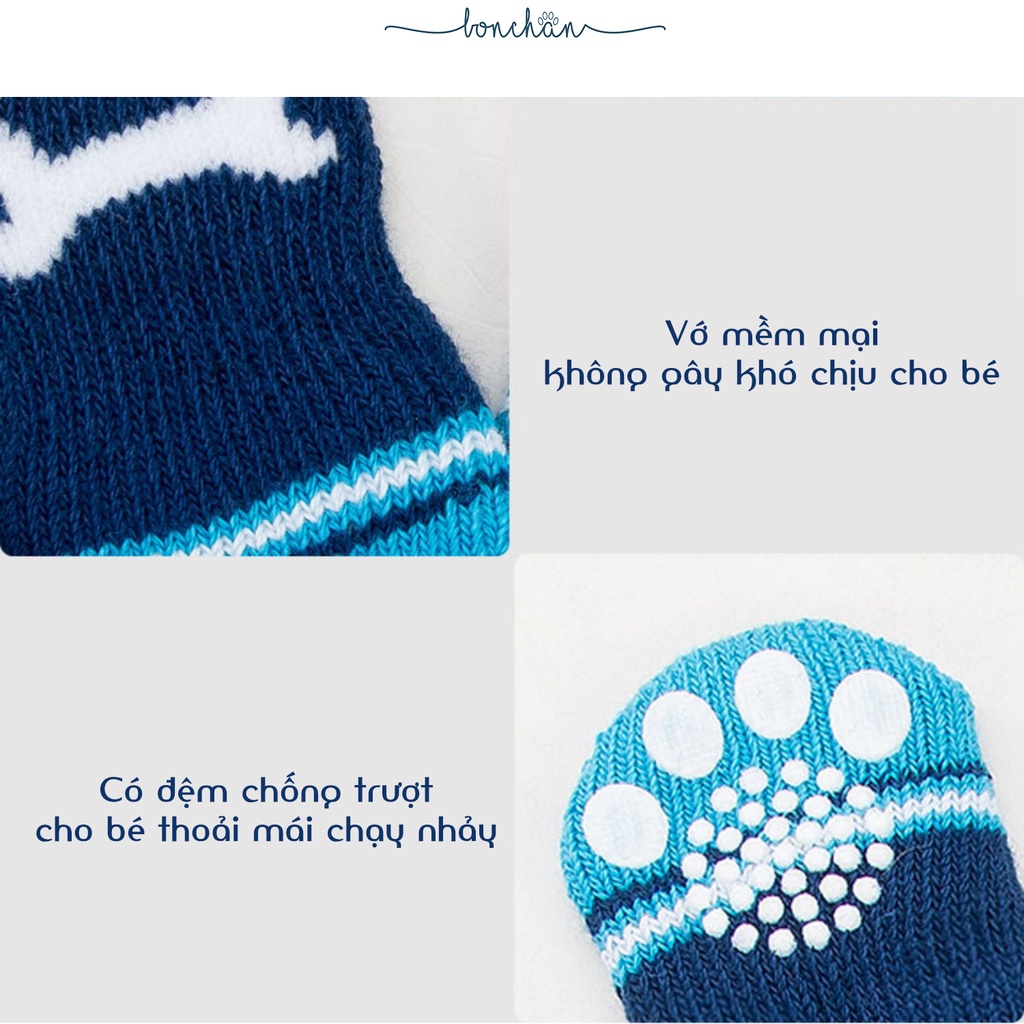Vớ giữ ấm cho chó mèo mùa đông