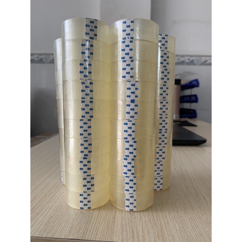 10 cuộn băng keo nhỏ văn phòng