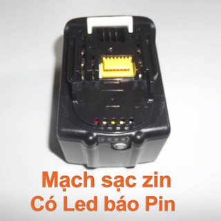 PIN MAKITA 18V 5S3P - DUNG LƯỢNG 7AH - MẠCH ZIN - 2 CỔNG SẠC