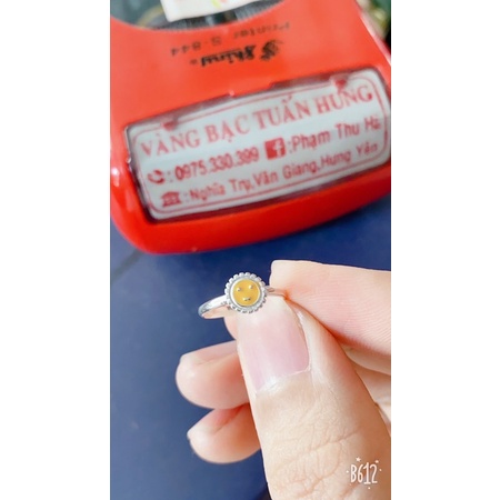 Nhẫn bạc cho bé mèo, nơ,hoa,cầu vồng,dâu tây