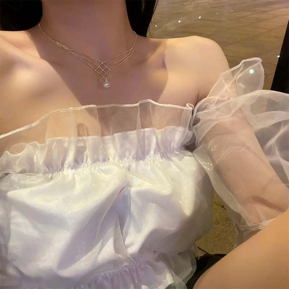 Vòng Cổ Choker Phong Cách Hàn Quốc Ngọt Ngào Cho Nữ