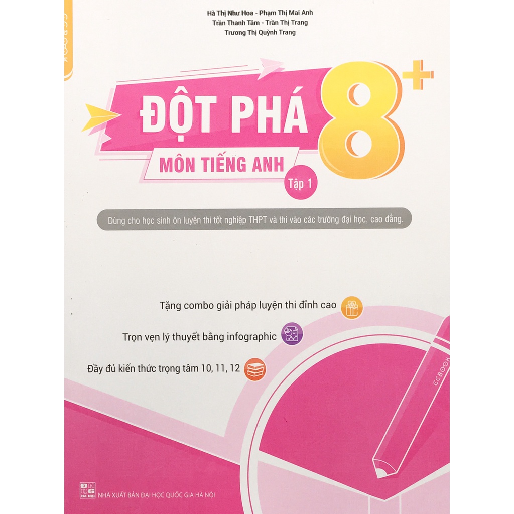 Sách - Đột phá 8+ môn tiếng Anh - Tập 1